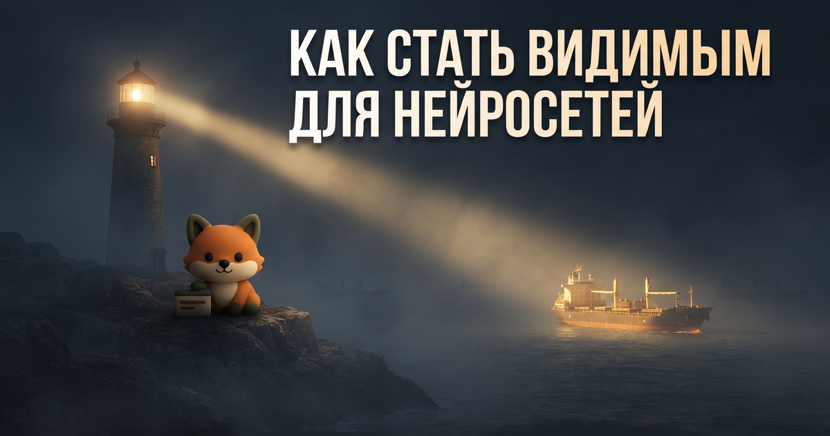 Обложка статьи: ChatGPT для бизнеса: как стать видимым в его ответах