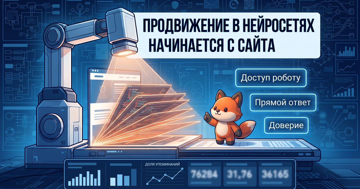 Обложка статьи: Продвижение в нейросетях: из чего состоит эта работа