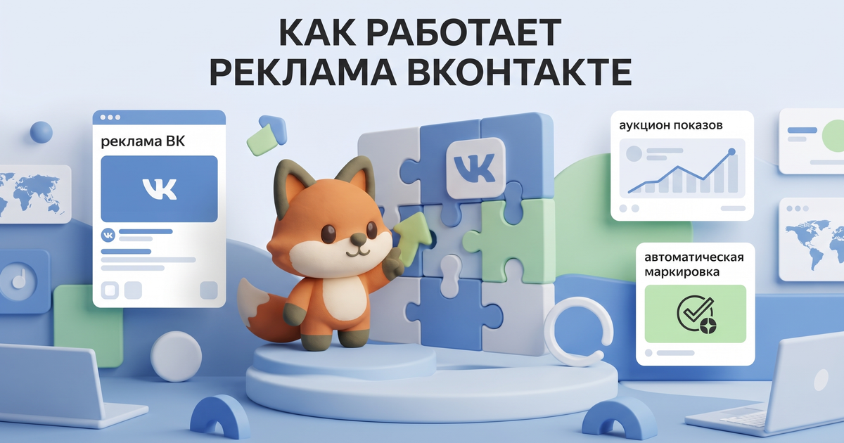 Обложка статьи: Реклама ВКонтакте: как устроен рекламный кабинет VK Рекламы